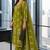 women ethnic motifs printed regular mirror work  cotton kurta with trousers & with dupatta