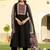 women ethnic motifs printed regular  cotton kurta with trousers & with dupatta