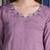floral embroidered  cotton straight kurta with trousers & dupatta