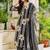women floral printed regular  cotton kurta with trousers & with dupatta