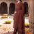 women ethnic motifs printed regular  cotton kurta with trousers & with dupatta