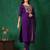 women ethnic motifs embroidered kurta with trousers & dupatta