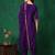 women ethnic motifs embroidered kurta with trousers & dupatta