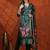 women floral printed regular kurta with trousers & dupatta