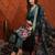 women floral printed regular kurta with trousers & dupatta