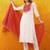 women embroidered kurta with trousers & dupatta