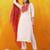 women embroidered kurta with trousers & dupatta