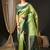 Green green & gold-toned ethnic motifs woven design zari kanjeevaram saree