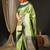 Green green & gold-toned ethnic motifs woven design zari kanjeevaram saree