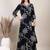 women ethnic motifs printed regular kurta with palazzos