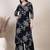 women ethnic motifs printed regular kurta with palazzos