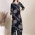 women ethnic motifs printed regular kurta with palazzos