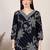 women ethnic motifs printed regular kurta with palazzos