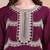 women ethnic regular thread work kurta with trousers with dupatta
