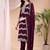 women ethnic regular thread work kurta with trousers with dupatta