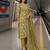 women floral printed regular  silk kurta with trousers & with dupatta