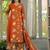 women floral printed regular mirror work  cotton kurta with palazzos & with dupatta