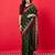 Green ethnic motifs bhagalpuri saree