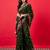 Green ethnic motifs bhagalpuri saree