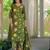 women floral embroidered regular thread work  cotton kurta with palazzos & with dupatta