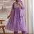 women floral embroidered angrakha thread work chanderi silk kurta with trousers & with dupatta