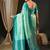 Blue blue & red ethnic motifs woven design zari kanjeevaram saree