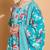 women floral printed  cotton kurta with trousers & with dupatta