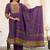 women bandhani embroidered mirror work  cotton kurta with trousers & with dupatta