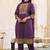 women bandhani embroidered mirror work  cotton kurta with trousers & with dupatta