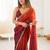 Multicolor embellished embroidered tissue saree