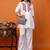 women floral embroidered regular thread work kurta with palazzos