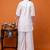 women floral embroidered regular thread work kurta with palazzos