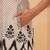women printed regular  cotton kurta with trousers
