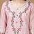 women floral embroidered regular thread work kurta with trousers & with dupatta