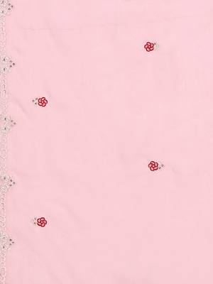 women floral embroidered regular thread work kurta with trousers & with dupatta 3