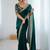 Green green embellished tissue sarees