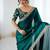 Green green embellished tissue sarees