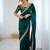 Green green embellished tissue sarees