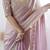 Purple purple embellished tissue sarees