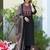 women ethnic motifs printed regular mirror work  cotton kurta with trousers & with dupatta
