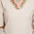 women floral embroidered regular thread work  cotton kurta with trousers & with dupatta