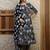 women floral printed  cotton a-line kurta with trouser & dupatta