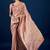 Beige beige & gold-toned ethnic motifs printed zari  chiffon saree