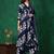women floral printed & embroidered sequinned kurta with trousers & dupatta