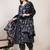 women ethnic motifs printed a-line kurta with trouser & dupatta