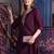 embroidered thread work chanderi cotton kurta with trousers & dupatta