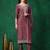 women floral embroidered regular kurta with trousers & dupatta