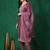 women floral embroidered regular kurta with trousers & dupatta