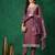 women floral embroidered regular kurta with trousers & dupatta