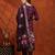 women floral printed kurta with trousers & dupatta